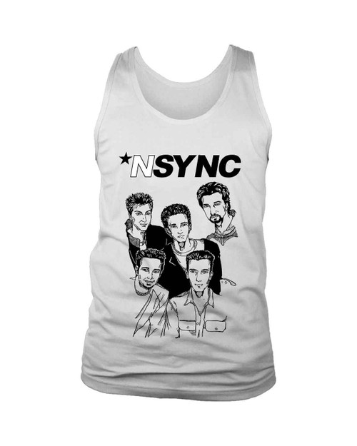 Nsync Art Man's Tank Top