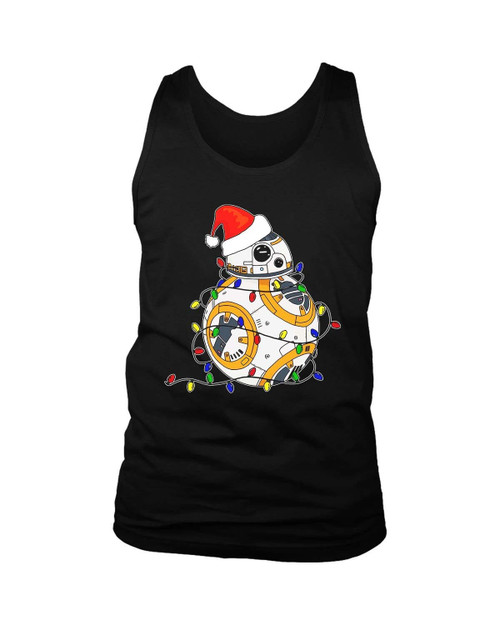 Bb8 Xmas Lights Man's Tank Top