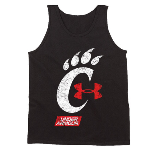 Cincinnati Bearcats Under Armour Grunge Man's Tank Top