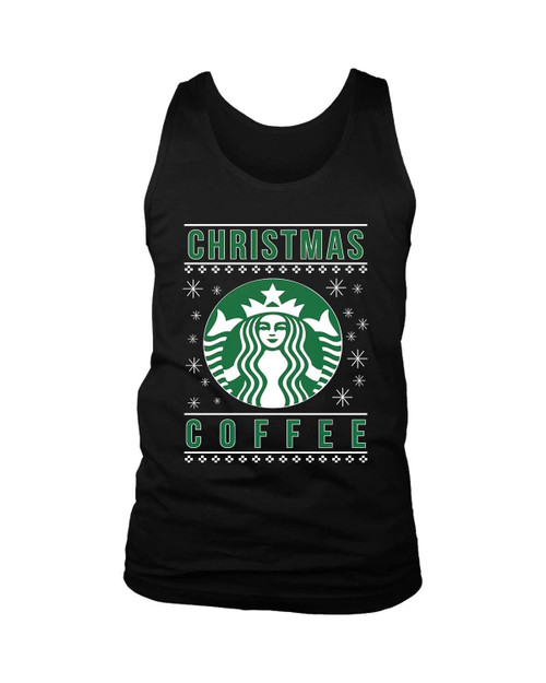 Coffee Christmas Starbuck Man's Tank Top