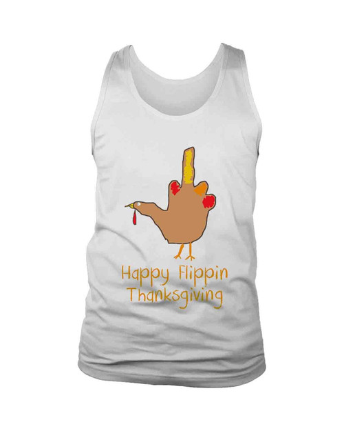 Happy Flippin Thanksgiving Man's Tank Top