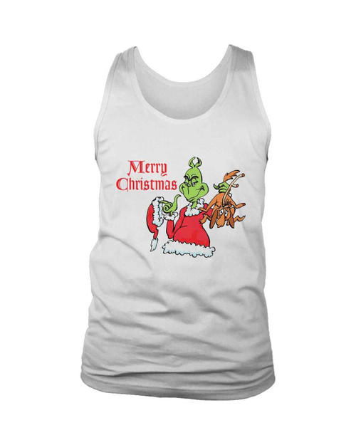 Merry Christmas The Grinch Man's Tank Top