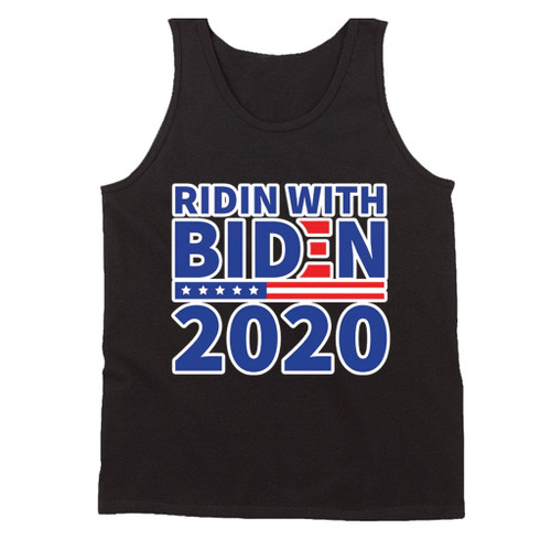 Ridin With Biden 2020 Election Vote Joe Biden Man's Tank Top