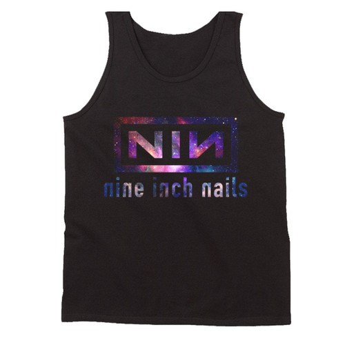 Nine Inch Nails Nin Nebula Logo Man's Tank Top