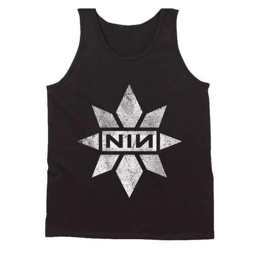 Nin Marvel Grunge Logo Man's Tank Top