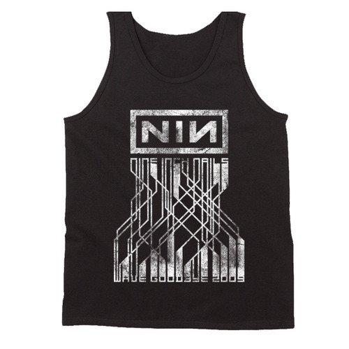 Nin Nine Inch Nails Wave Goodbye 2009 Grunge Man's Tank Top