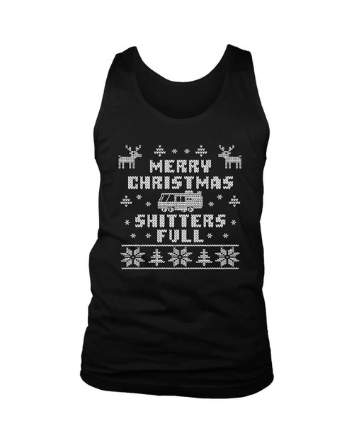 Shitters Full Christmas Man's Tank Top