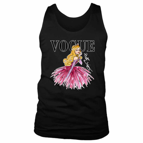 Disney Princess Sleeping Beauty Vogue Man's Tank Top