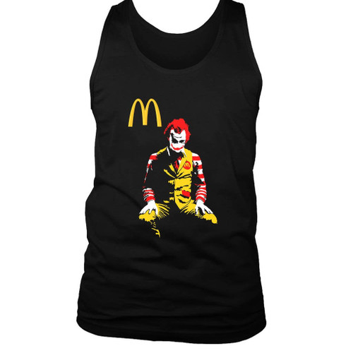 Mcjoker Parody Mcdonald Man's Tank Top