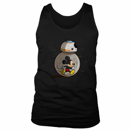 Mm8 Star Wars Bb8 Disney Or Mickey Mouse Lovers Man's Tank Top