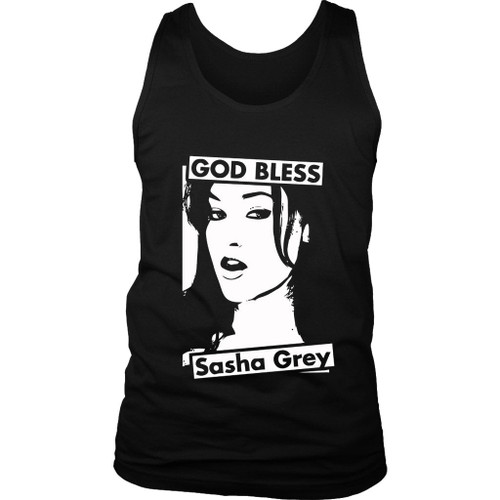 God Bless Sasha Grey V2 Man's Tank Top