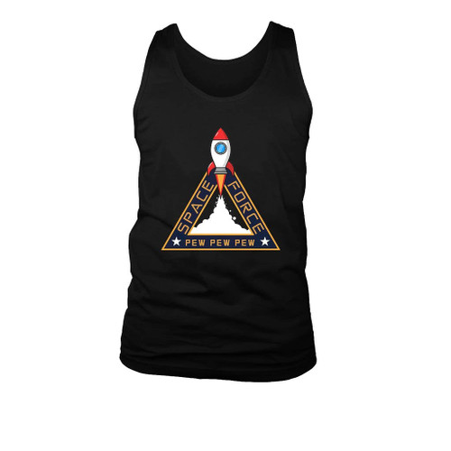 Space Force Pew Pew Pew Man's Tank Top