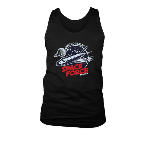 United States Space Force Pew Pew Man's Tank Top