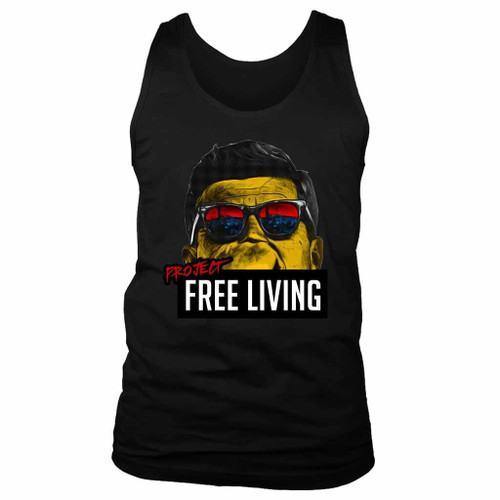 Jfk Free Living Full Color Man's Tank Top