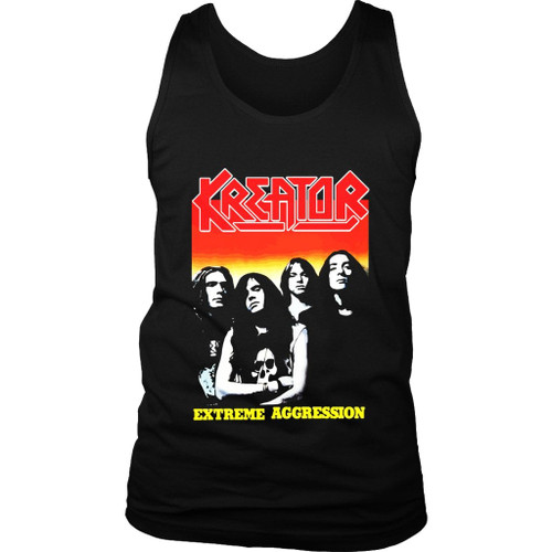 Kreator Extreme Aggression Thrash Metal Destruction Tankard Man's Tank Top