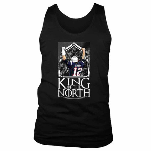 Tom Brady King Of The North New England Patriots Football Man's Tank Top