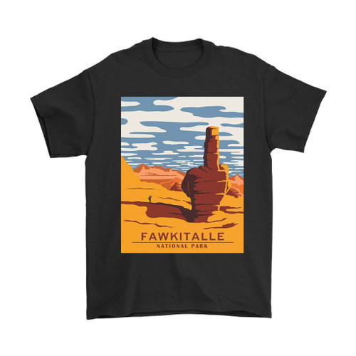 Fawkitalle National Park Man's T-Shirt Tee