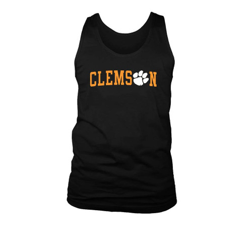 Clemson Paw Logo Man's Tank Top