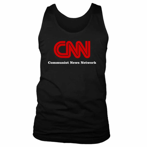 Cnn Communist News Network Man's Tank Top