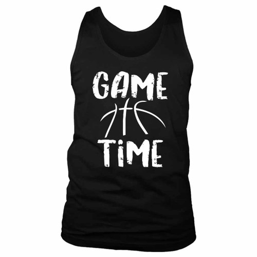 Game Time Basketball Man's Tank Top