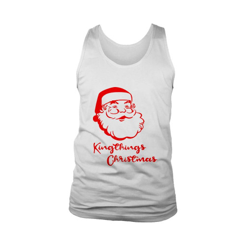 Santa Kingthings Christmas Man's Tank Top