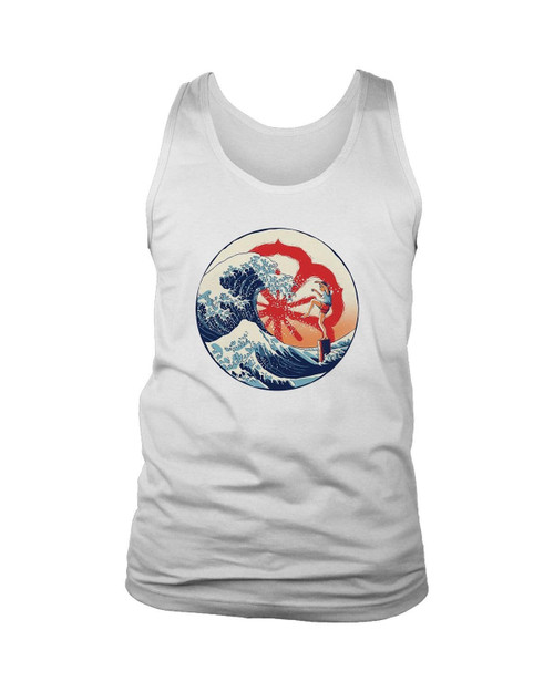 The Great Wave Of Miyagi Man's Tank Top