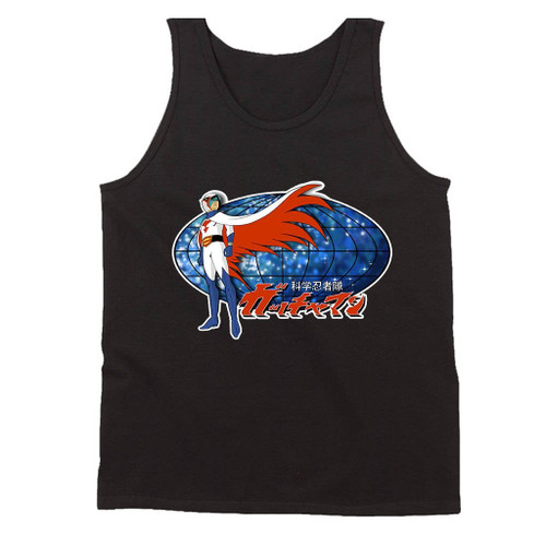 Battle Of The Planets Gatchaman Ken The Eagle Man's Tank Top