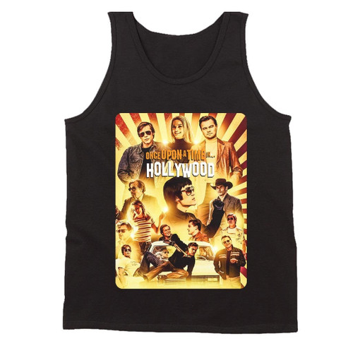 Once Upon A Time In Hollywood Retro Poster Man's Tank Top