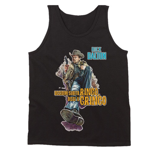 Once Upon A Time In Hollywood Rick Dalton Poster Vintage Man's Tank Top