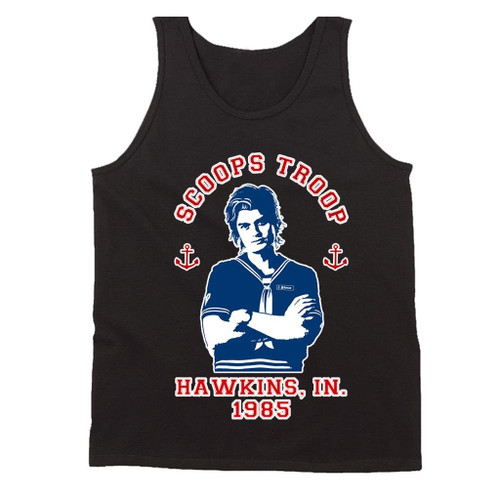 Scoops Troop Stranger Things Season Three Man's Tank Top