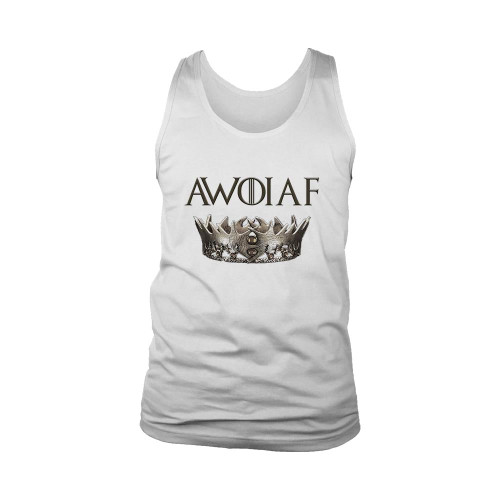 Game Of Thrones Throne Crown Awoiaf Man's Tank Top