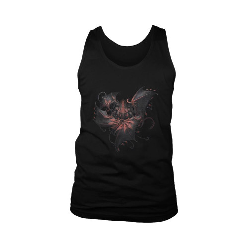 Robotic Dragon Black Man's Tank Top