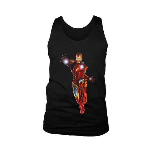 Iron Man Fire Man's Tank Top