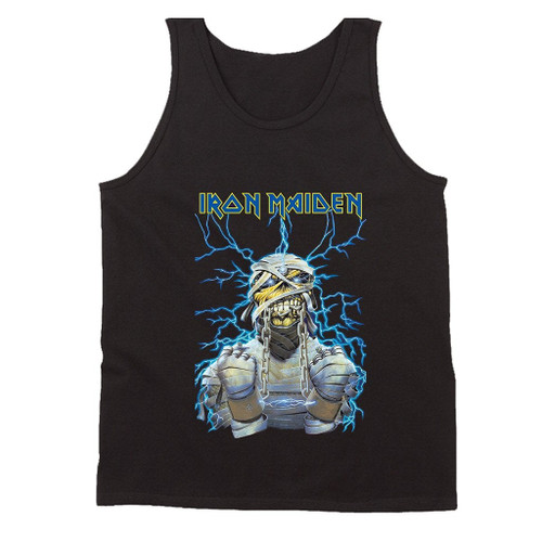 Iron Maiden Tour Posters Man's Tank Top