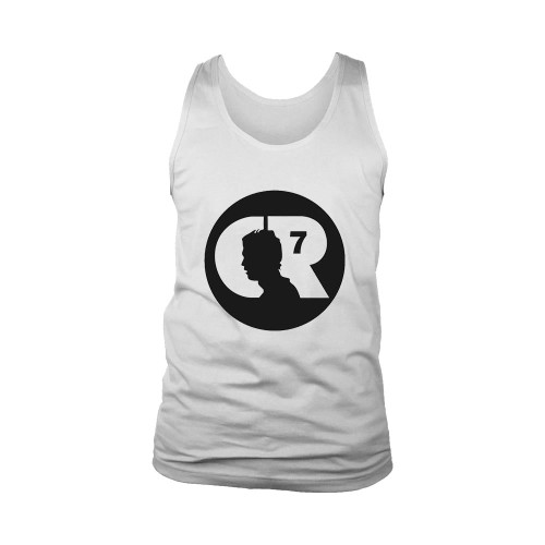 Cr7 Circle Silhouette Man's Tank Top