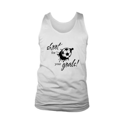 Shoot For Your Goal Man's Tank Top