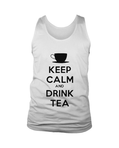 Keep Calm And Drink Tea Man's Tank Top