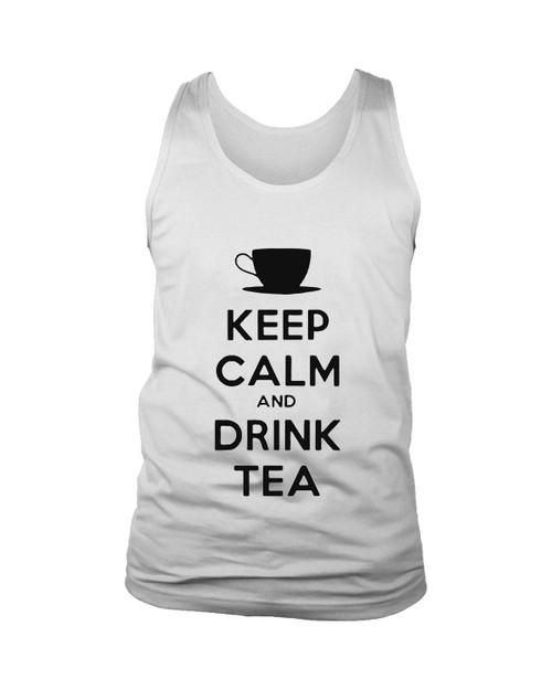 Keep Calm And Drink Tea Man's Tank Top