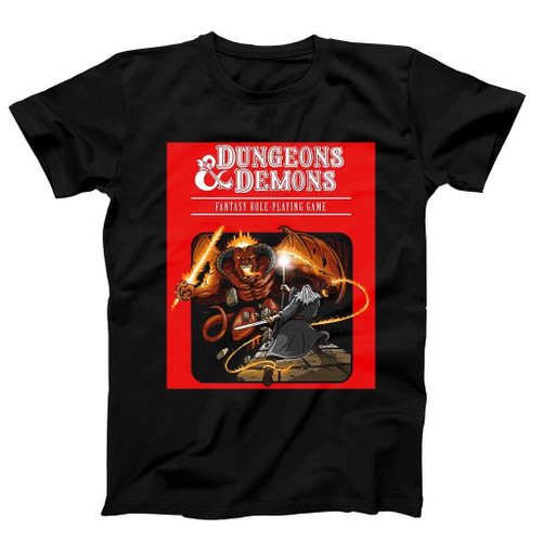 Dungeons And Dwarves Art Man's T-Shirt Tee