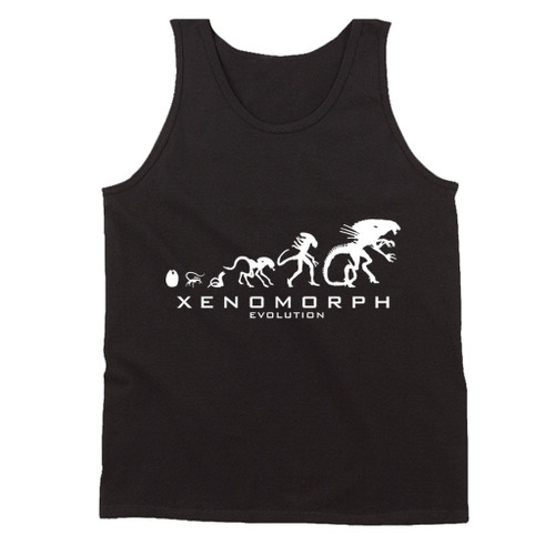 Alien Xenomorph Evolution Stages Man's Tank Top