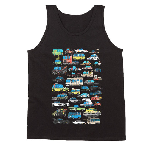 Famous Cars Ever Man's Tank Top