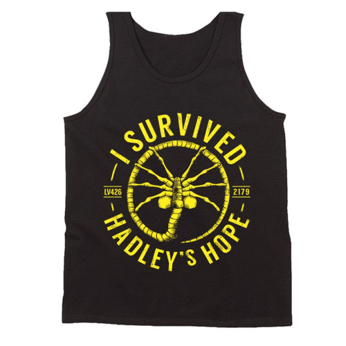I Survived Hadley Hope From Once Upon A Tee Man's Tank Top