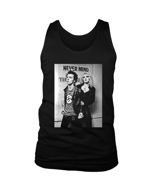 Never Mind Punk Rock Sid And Nancy Music Festivals Man's Tank Top