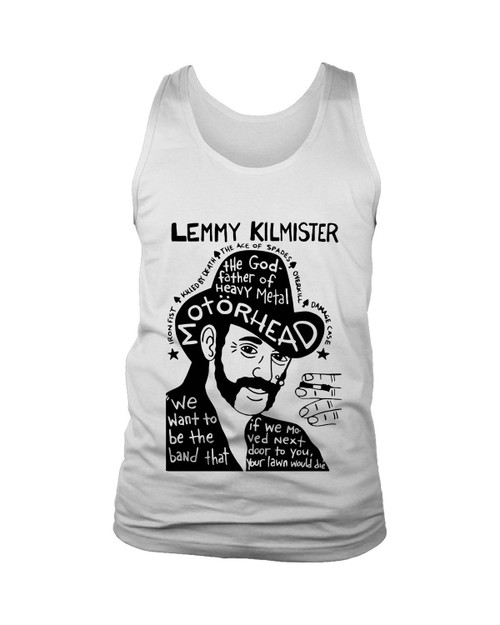 Lemmy Kilmister Quotes Man's Tank Top