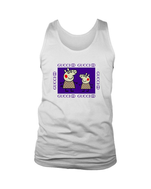 Mommy Peppa Pig Man's Tank Top