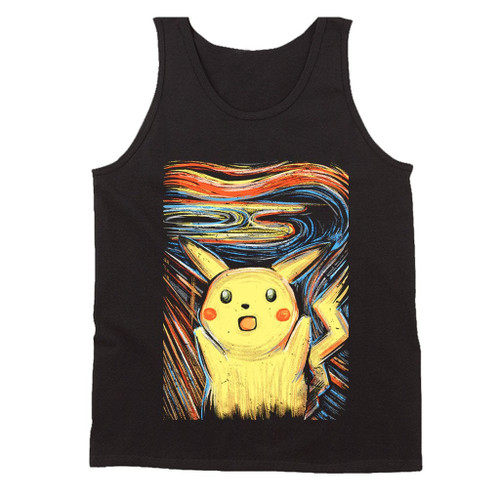 Pikachu The Surprise Man's Tank Top