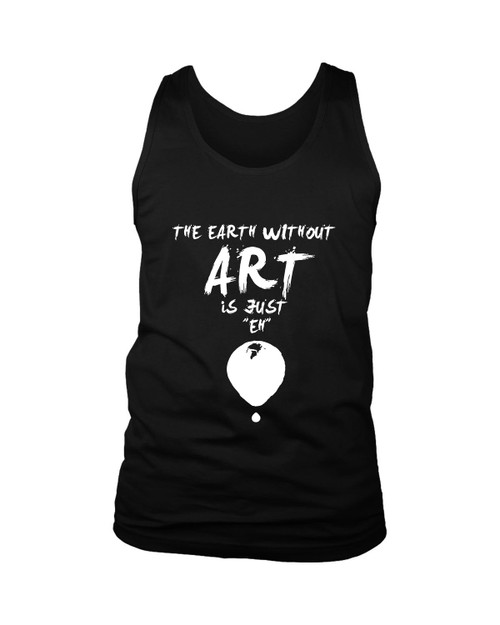 The Eart Without Art Logo Man's Tank Top