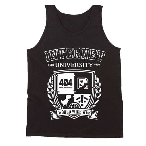 Internet University Man's Tank Top