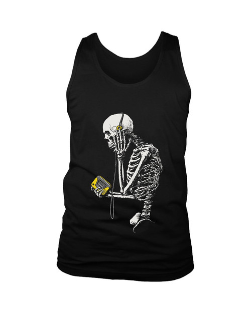 Skull N Music Man's Tank Top