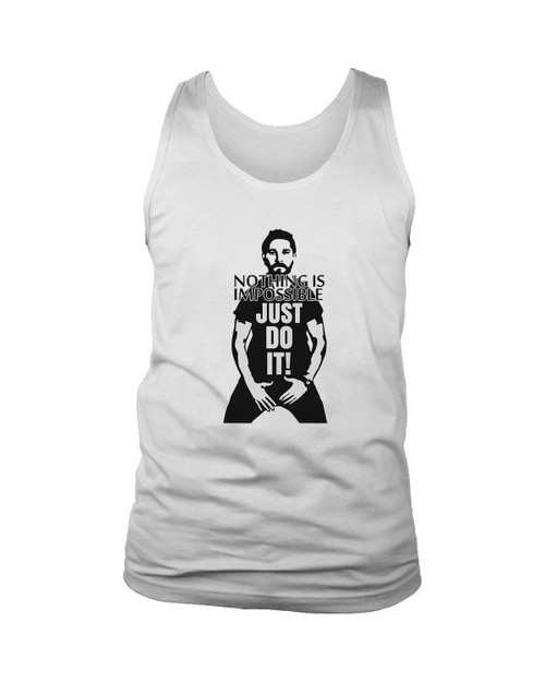 Shia Labeouf Just Do It Gym Training Man's Tank Top